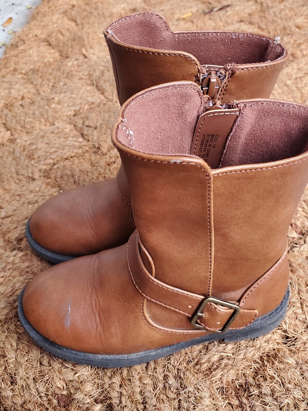 Gap Toddler Brown Mid-Calf Boots - 10